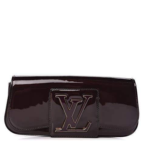 Louis Vuitton Amarante Vernis Sobe Clutch 